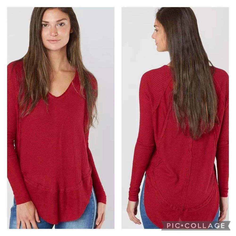 Free People Catalina Thermal Top Sz L